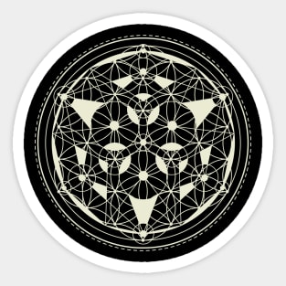 Flower of Life Mandala Sacred Geometry Sticker